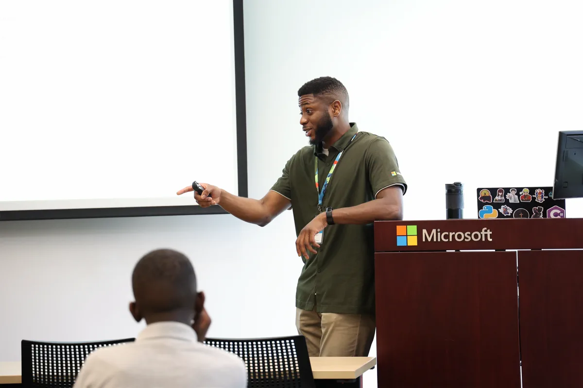 Teaching at the Black at Microsoft Summer Mentorship Program, June 2023