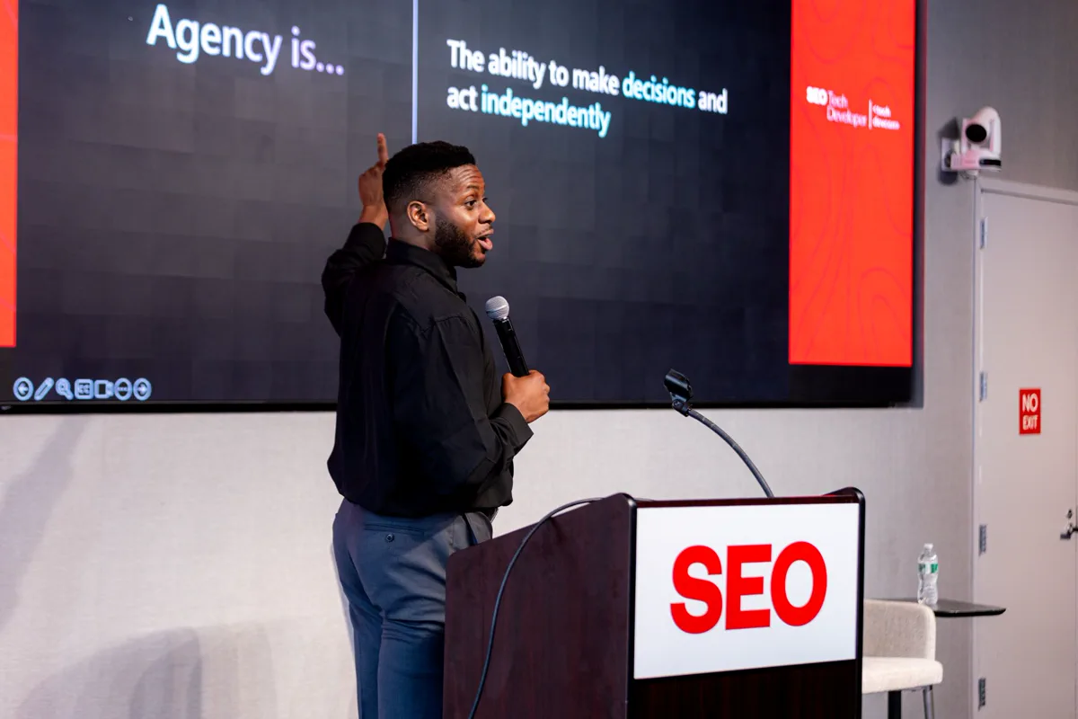 Speaking at SEO TechDevCon in NYC, July 2026