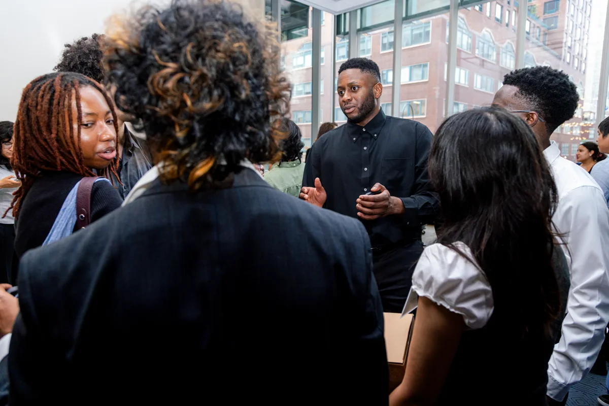 A concerned look after a student said One Piece was better than Naruto at SEO TechDevCon in NYC, July 2026